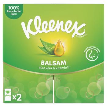 Kleenex Balsam Tissues - 2 Pack - 12 x Clipstrip