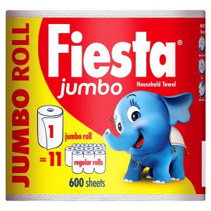 Fiesta® Household Kitchen Towel White Jumbo Roll