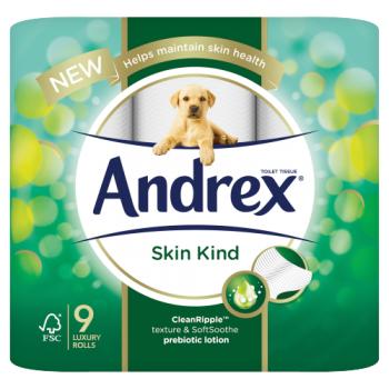 Andrex 9roll Skin Kind