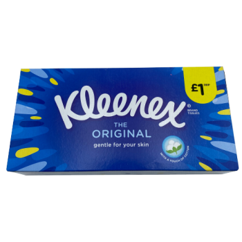 Kleenex Original Tissues 3 Ply 72s PM £1 