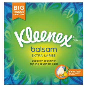 Kleenex® Balsam Extra Large Tissues Single Box