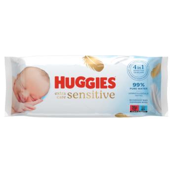 Huggies Extra Care Sensitive 56 x 8 SRP