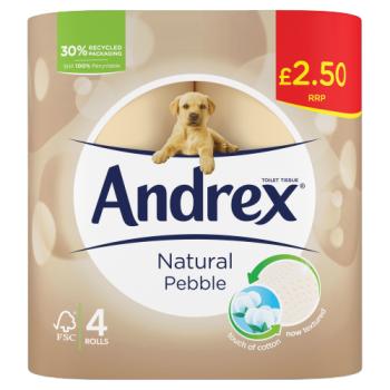 Andrex Natural Pebble Pm£2.50