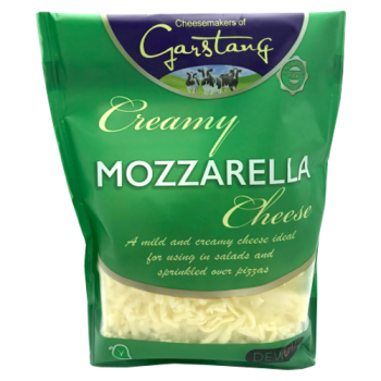 Dewlay Cheesemakers of Garstang Creamy Mozzarella Grated Cheese 