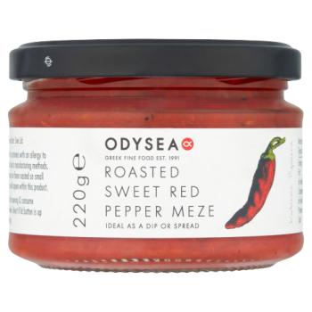 Odysea Roasted Sweet Red Pepper Meze 220g
