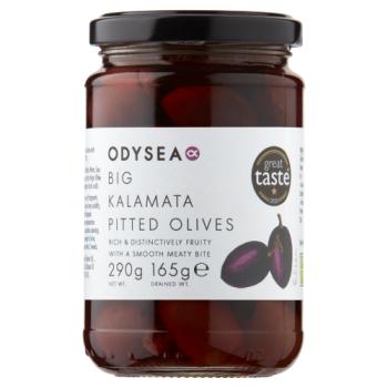 Odysea Greek Big Kalamata Pitted Olives 290g