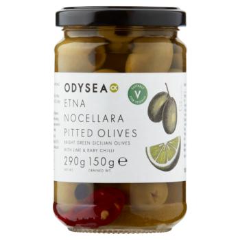 Odysea Etna Nocellara Pitted Olives 290g