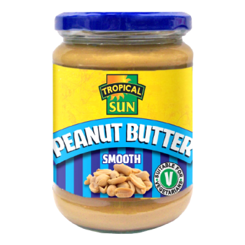 Tropical Sun Smooth Peanut Butter 340g 