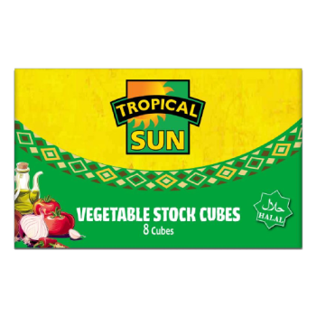 Tropical Sun Vegetable Stock Cubes Halal 8s 