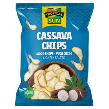 Tropical Sun Cassava Chips Lightly Salted 80g