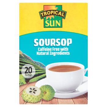 Tropical Sun Soursop 20 Tea Bags 30g