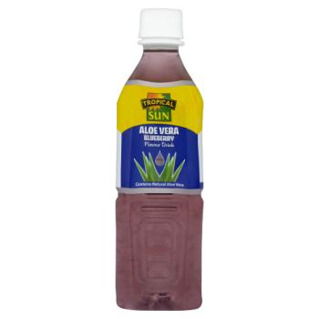 Tropical Sun Aloe Vera Blueberry Flavour Drink 500ml