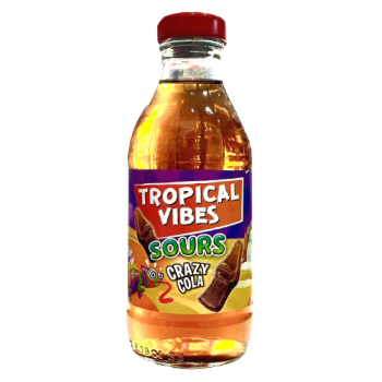 Tropical Vibes Sours Crazy Cola Drink 300ml 