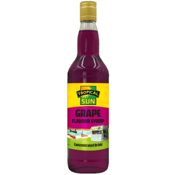 Tropical Sun Concentrated Grape Flavour Syrup Drink 700ml 