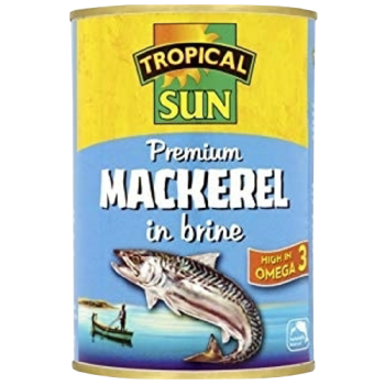 Tropical Sun Mackerel in Brine 400g 