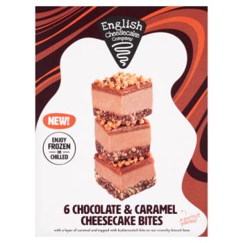 Choc/caramel Cheesecake Bite