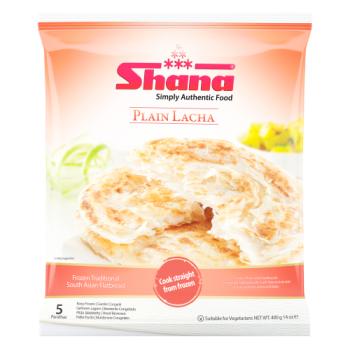 Shana Plain Lacha Paratha 5 Pieces 400g