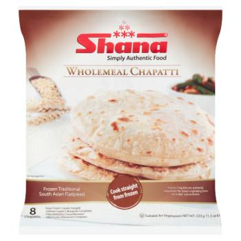Shana 8 Wholemeal Chapatti 320g