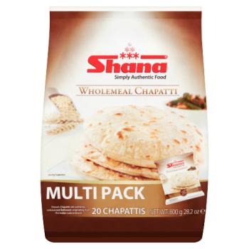 Shana 20 Wholemeal Chapatti 800g
