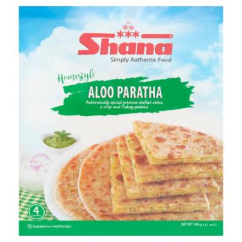Shana Homestyle Aloo Paratha 4 Pieces 400g