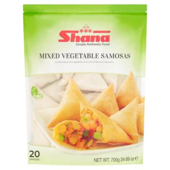 Shana 20 Mixed Vegetable Samosas 700g