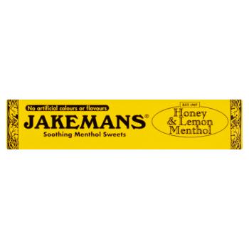 Jakemans Honey & Lemon Menthol Soothing Menthol Sweets 41g