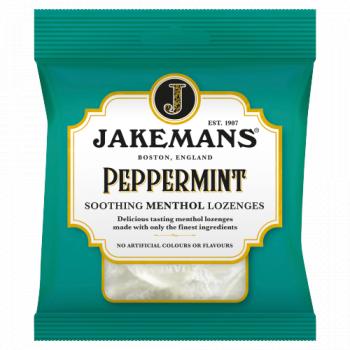 Jakemans Peppermint Soothing Menthol Lozenges 73g