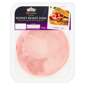 Hall's Gourmet Sliced Honey Roast Ham 100g
