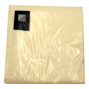 PPS Silver Square Champagne Napkins 
