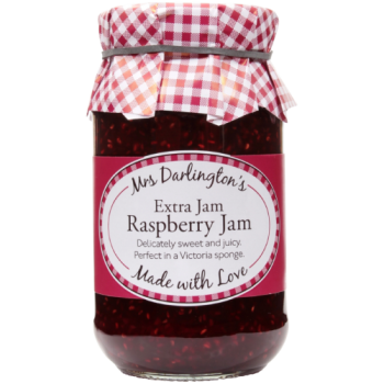 Mrs Darlington's Extra Jam Raspberry Jam 340g