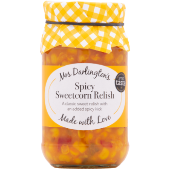 Mrs Darlington's Spicy Sweetcorn Relish 300g