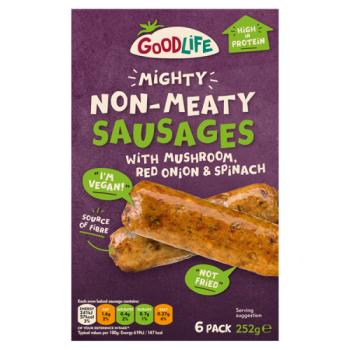 Goodlife Mighty Non-meaty Sausages
