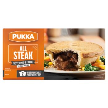 Pukka Micro All Steak Pies
