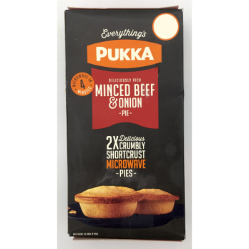 Pukka Minced Beef & Onion Pie  2 Pack