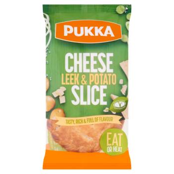 Pukka Cheese Leek & Potato Slice 170g
