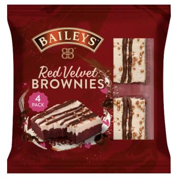 Baileys Red Velvet Brownies 4pk