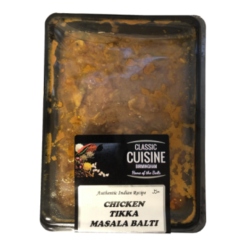 Classic Cuisine Birmingham Chicken Tikka Masala Balti 330g 