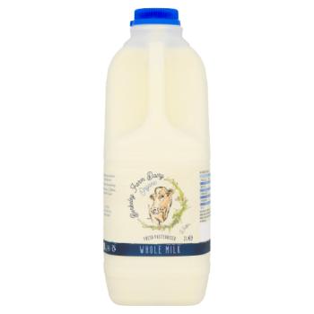 Berkeley Farm Dairy Organic Fresh Pasteurised Whole Milk 2 L