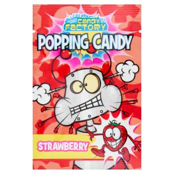 Crazy Candy Factory Strawberry Popping Candy 7g