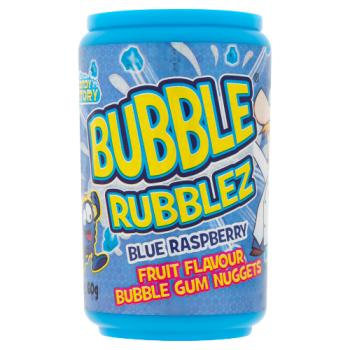 Crazy Candy Factory Bubble Rubblez Fruit Flavour Bubble Gum Nuggets 60g