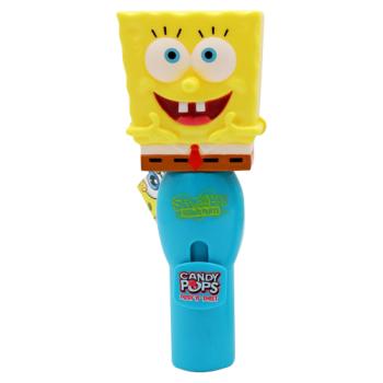 SpongeBob SquarePants Candy Pops Sugar Free Strawberry Flavour Lollipop 8g