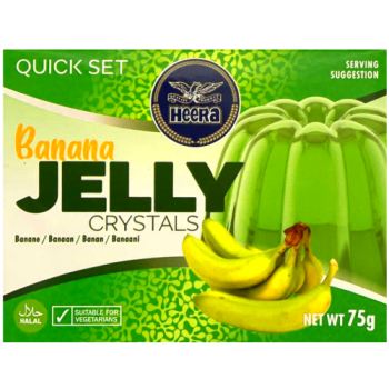 Heera Banana Jelly Crystals 75g 