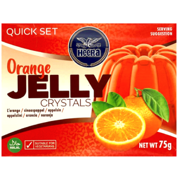 Heera Orange Jelly Crystals 75g 