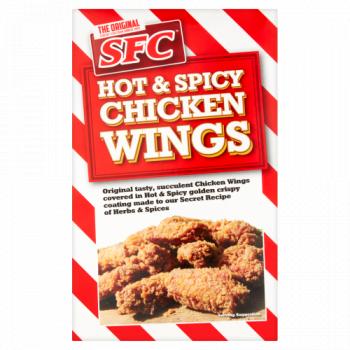 SFC Hot & Spicy Chicken Wings 500g