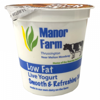 Manor Farm Low Fat Live Toffee Yogurt 125g 