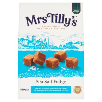 Mrs Tilly's Sea Salt Fudge 150g