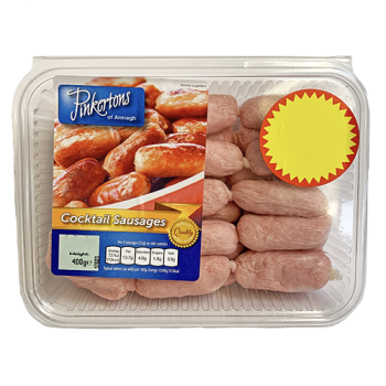 Pinkerton's of Armagh Cocktail Sausages 400g 