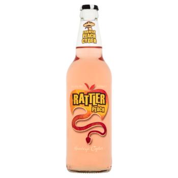 Healeys Rattler Cornish Peach Cyder 500ml