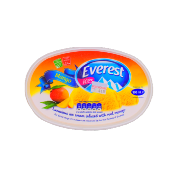 Everest Ices Mango Ice Cream 900ml 