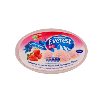 Everest Strawberry Ice Cream 1L 